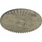 Ekena Millwork Shakuras Ceiling Medallion (For Canopies up to 5 1/2"), 29 1/2"OD x 2"P, Castle Stone Crackle CM30SHCSC - alternate 2